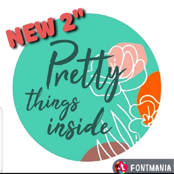 50 2"  Pretty Things Inside Sticker … - Picture 5 of 9